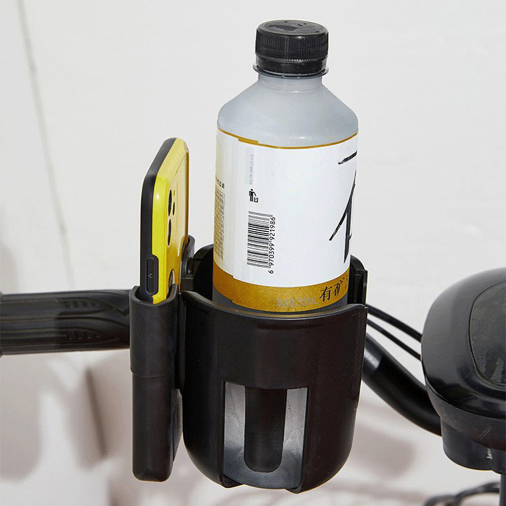 Convenient 2-in-1 Stroller Cup and Phone Holder for On-the-Go Parenting