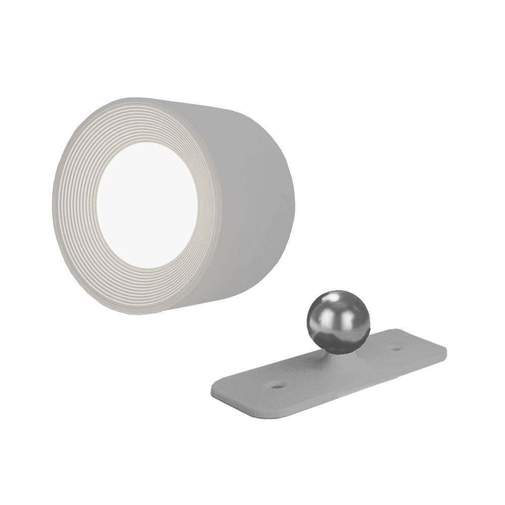 360° Rotatable Dimmable Touch Control Magnetic Ball Light LED Wall Sconce - USB Rechargeable