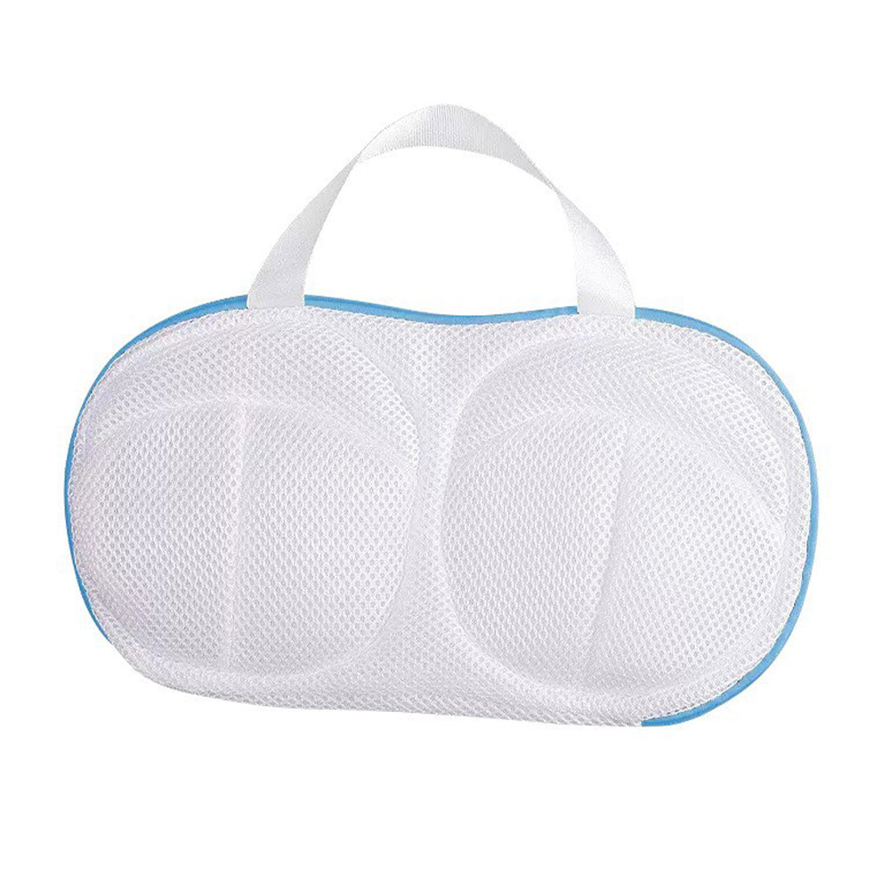 High Permeability Mesh Bra-shaped Lingerie Laundry Bags With Handle And Zipper