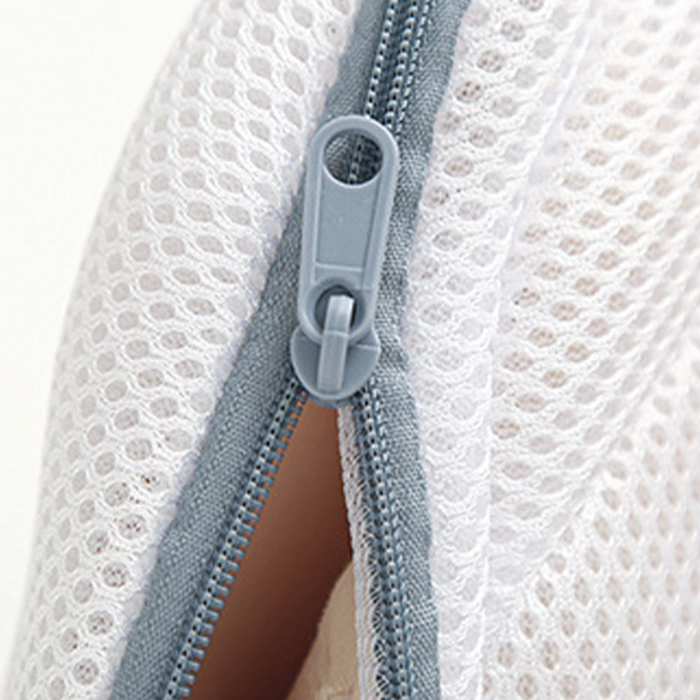 High Permeability Mesh Bra-shaped Lingerie Laundry Bags With Handle And Zipper