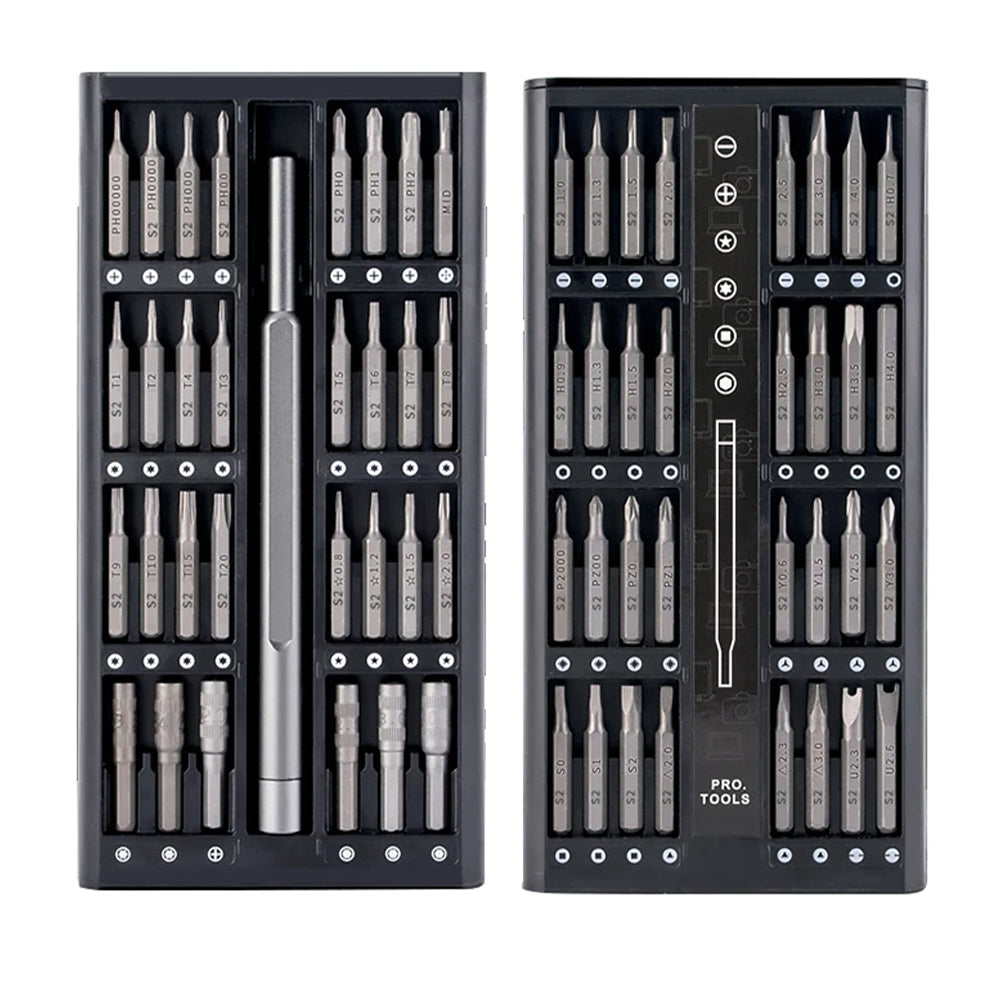 Precision 63-in-1 Magnetic Screwdriver Set for Repair and Maintenance