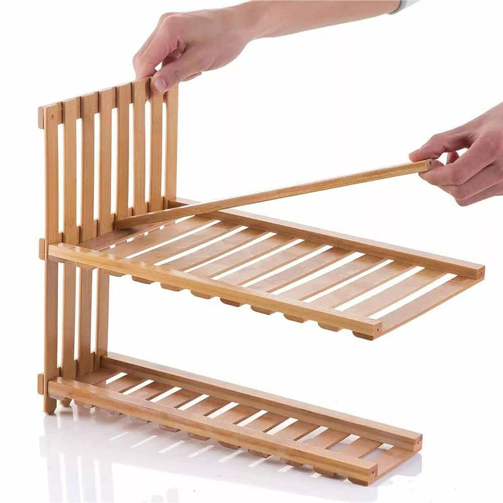 Plant-Inspired Multi-Level Storage Rack for Indoor or Balcony Areas