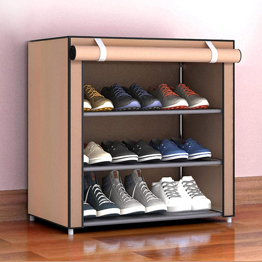 Nonwovens Fabric Dustproof Multilayer Shoes Cabinet Organizer for Simple Storage and Organization