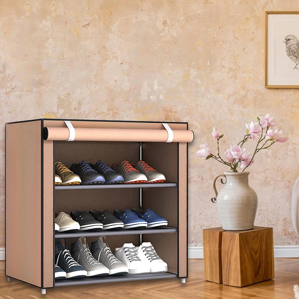 Nonwovens Fabric Dustproof Multilayer Shoes Cabinet Organizer for Simple Storage and Organization