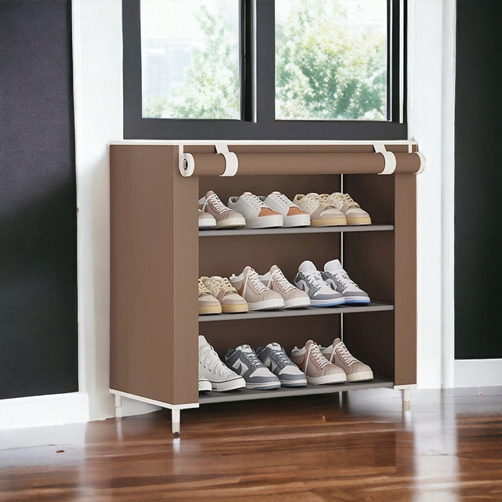 Nonwovens Fabric Dustproof Multilayer Shoes Cabinet Organizer for Simple Storage and Organization