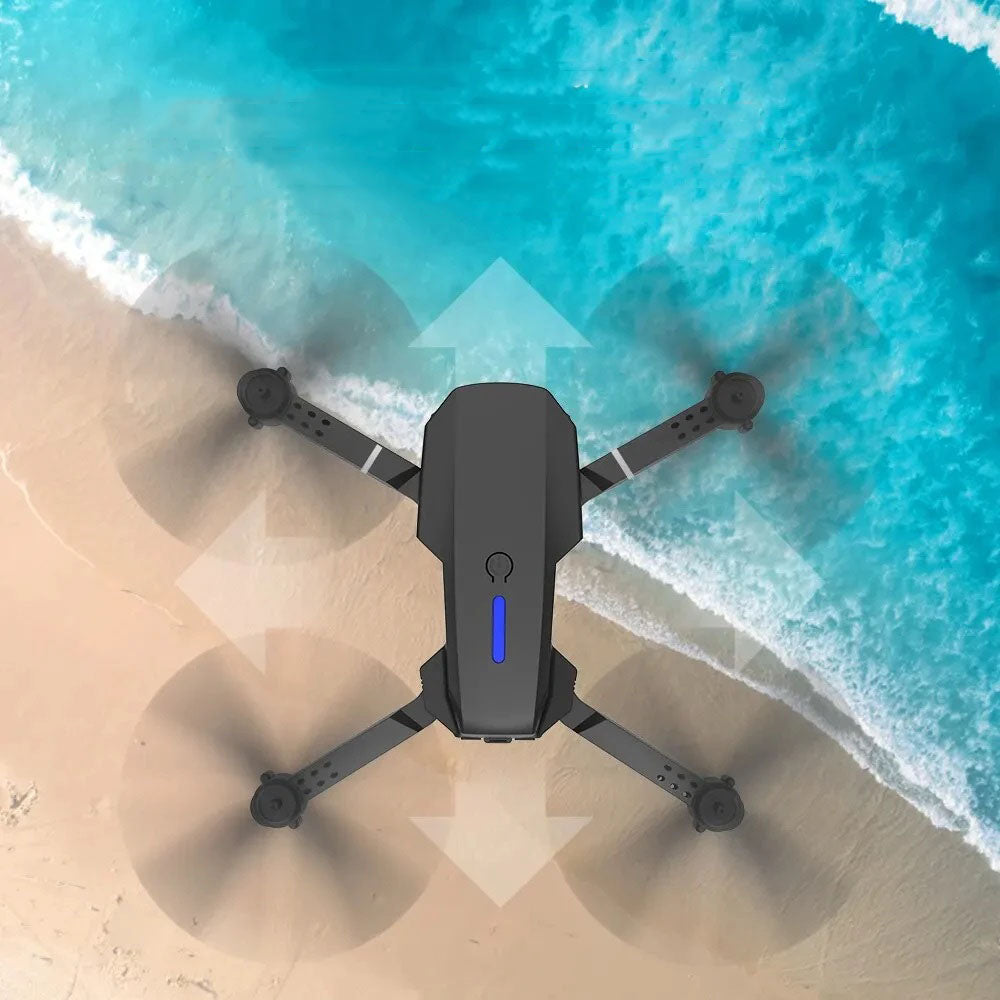 1080P Wide Angle Dual HD Foldable E88Pro 4K RC Drone