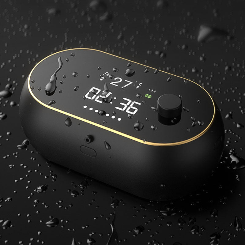 Human Body Induction Smart Liquid Foam Soap Dispenser with Time & Temperature Display
