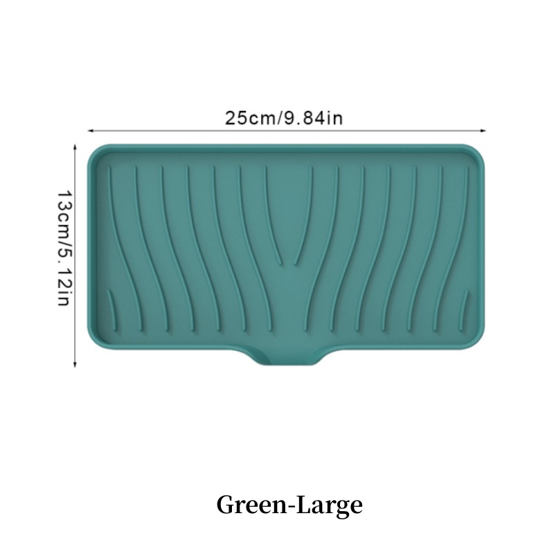 Free Punch Silicone Drain Soap Box Anti-slip Sink Tray
