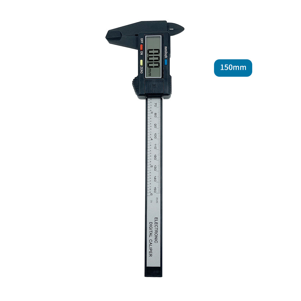150mm/100mm Carbon Fiber Digital Caliper