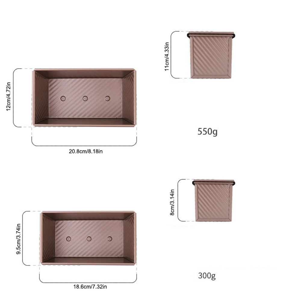 Cake Toast Non-Stick Rectangle Loaf Pan Baking Mould