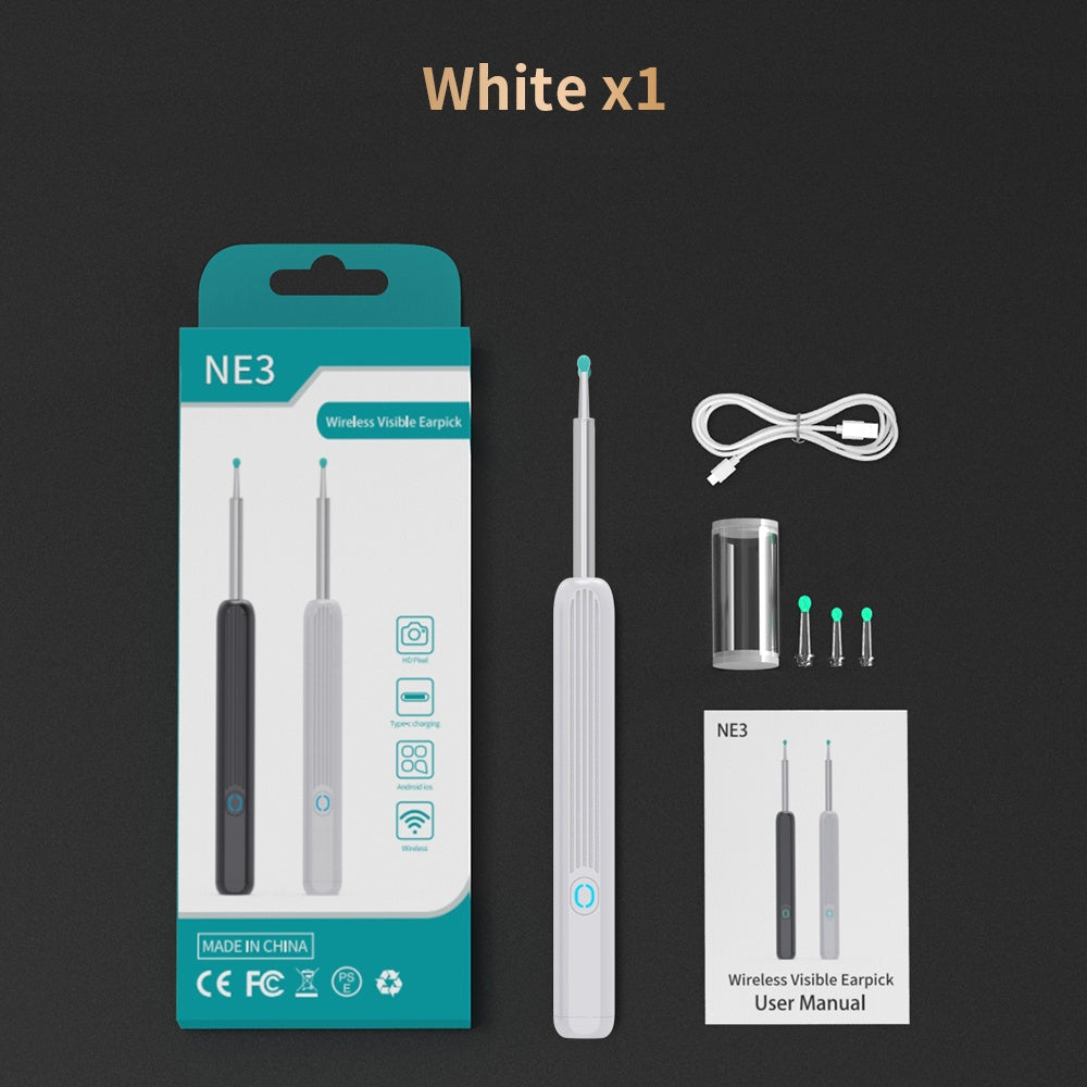 Wireless Smart Visual Ear Cleaner Otoscope