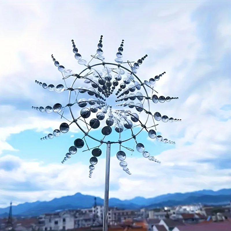 Magical Metal Windmill Spinner