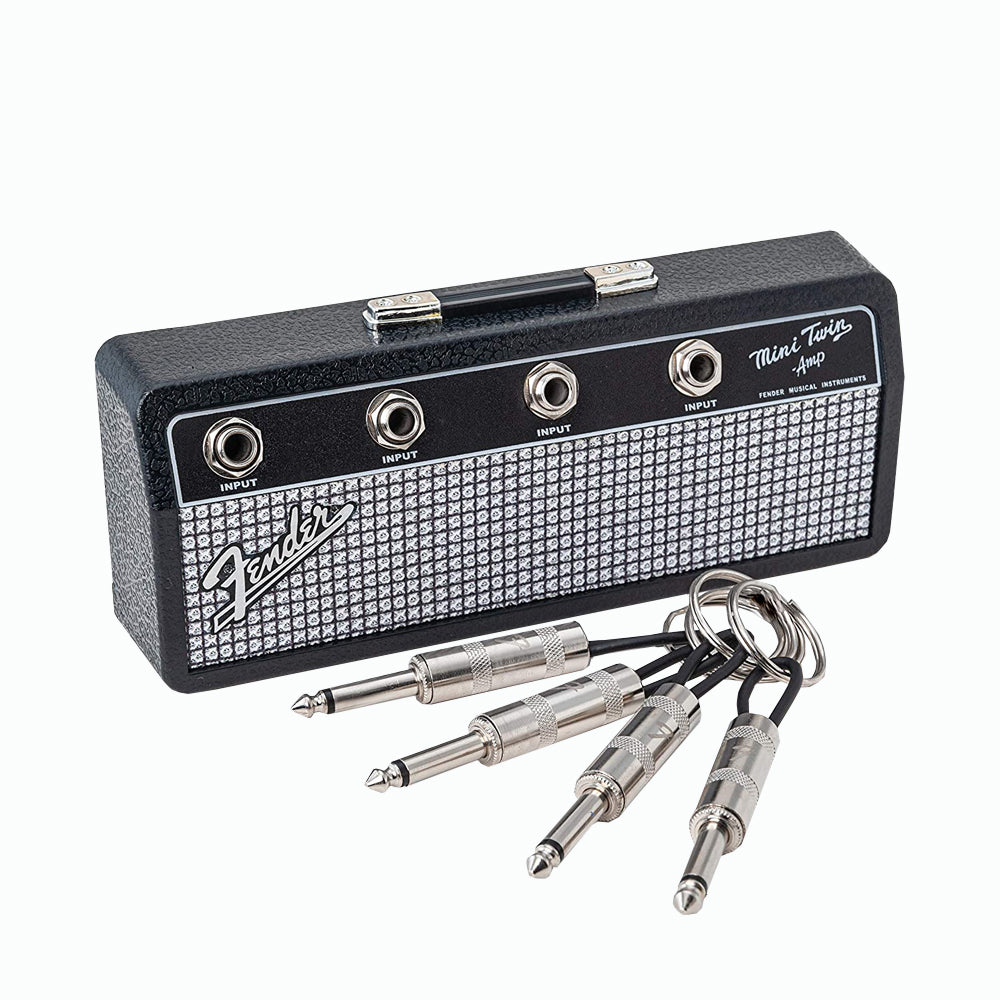 Blues Music Storage Jack Rack Vintage Amplifier Wall Keychain