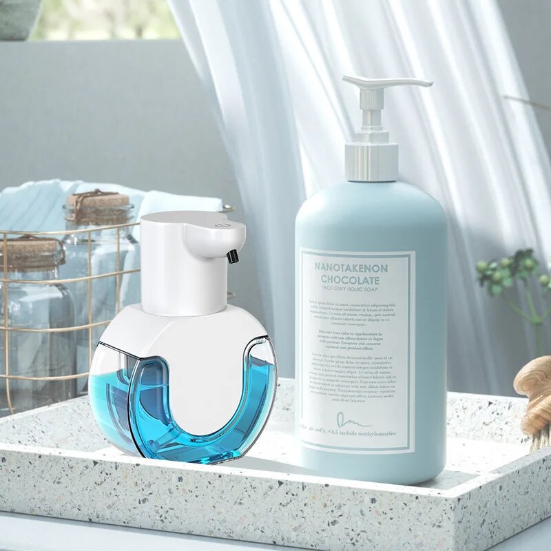 420ml Wall-Mounted Touchless Motion Sensor Liquid Soap Dispenser