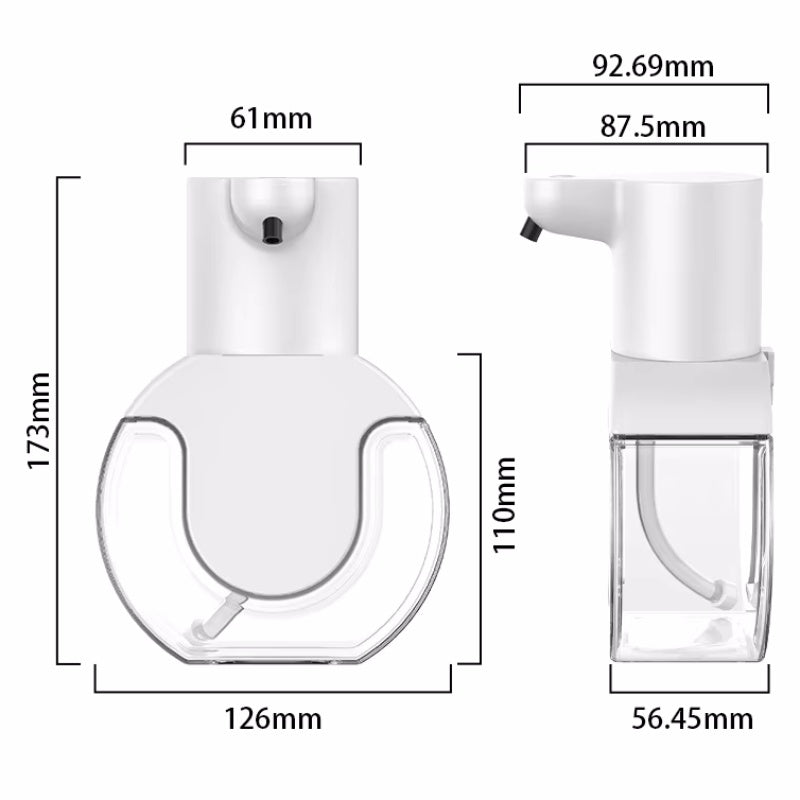 420ml Wall-Mounted Touchless Motion Sensor Liquid Soap Dispenser