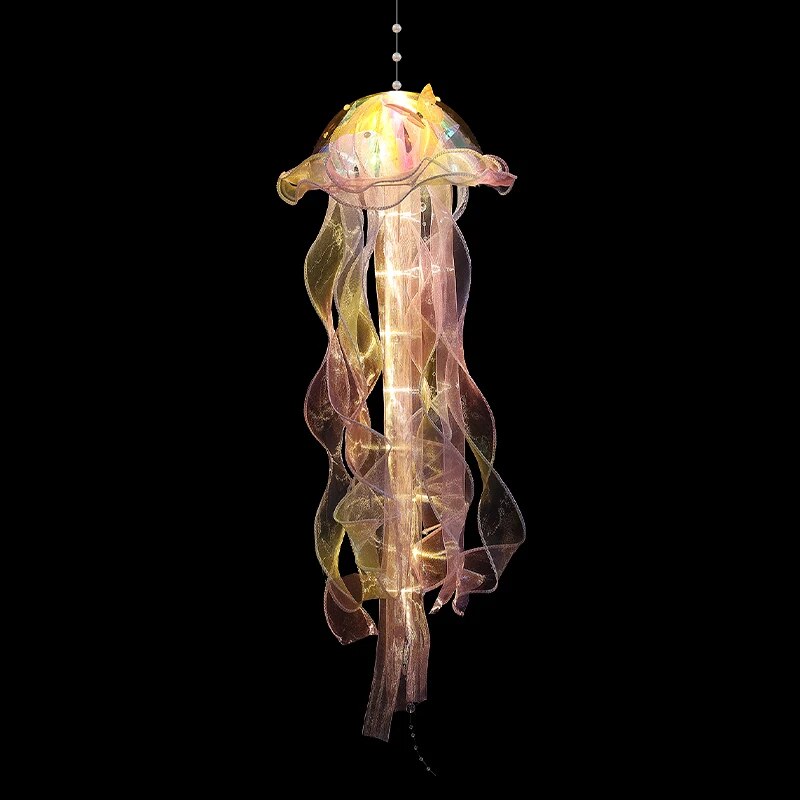 Colorful Gradient Jellyfish LED Light
