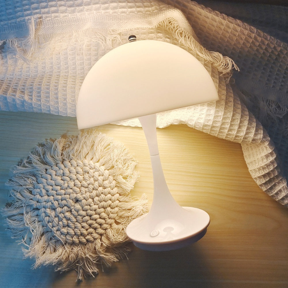 Portable USB Charging Dimmable Flower Bud Table Lamp