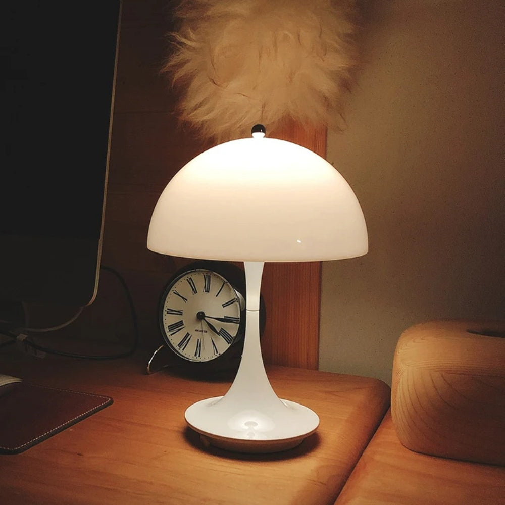 Portable USB Charging Dimmable Flower Bud Table Lamp