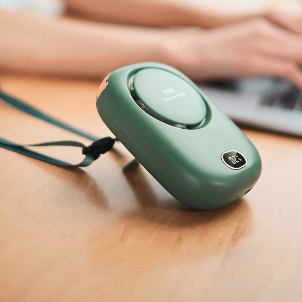 Ultra-Quiet Rechargeable Mini Fan for On-the-Go Cooling