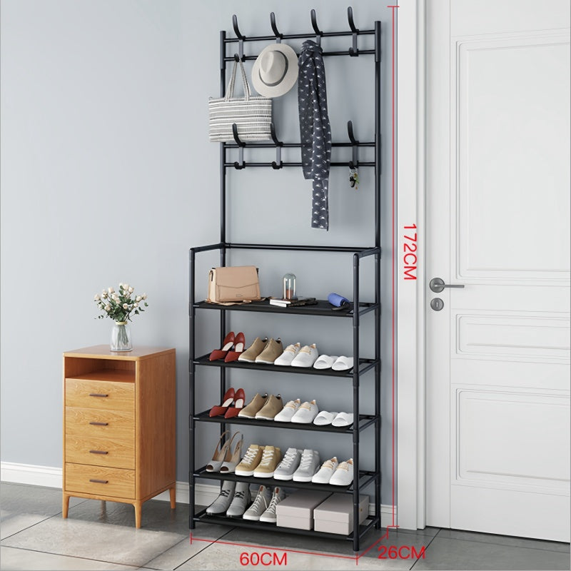 Multi-Layer Shoe Rack Clothes Hat Hangers Organizer Shelf