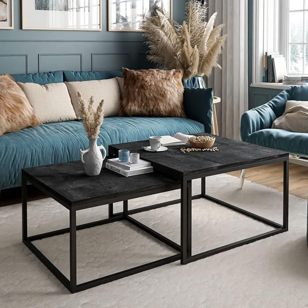 Modern Nesting Coffee Table Set