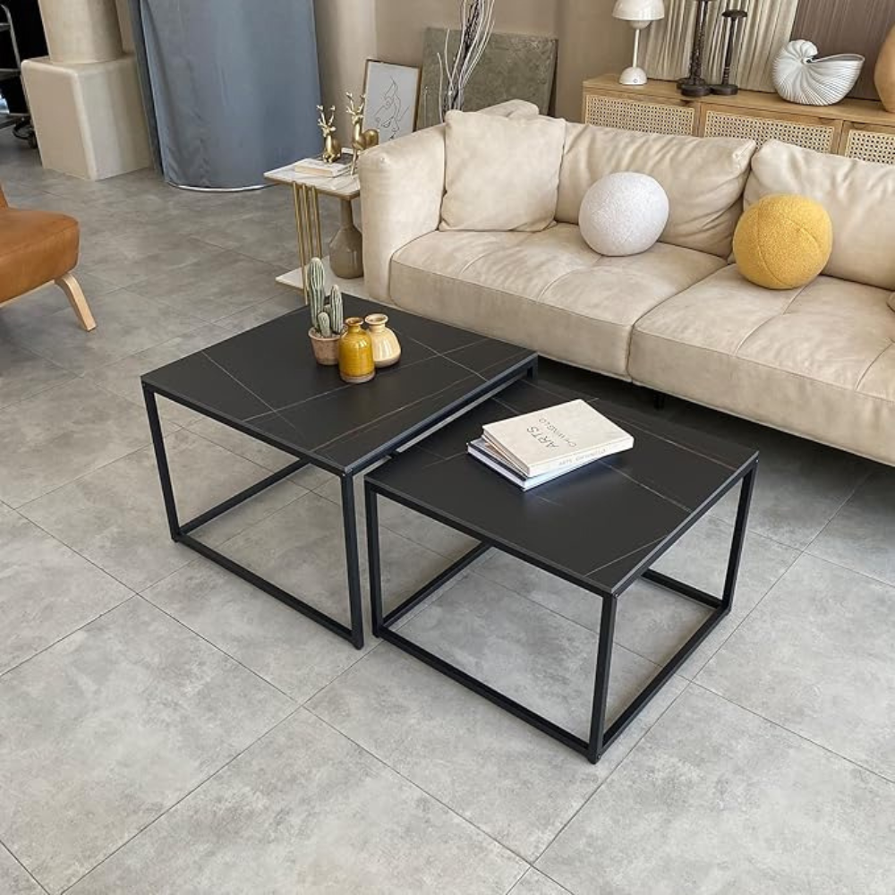 Modern Nesting Coffee Table Set
