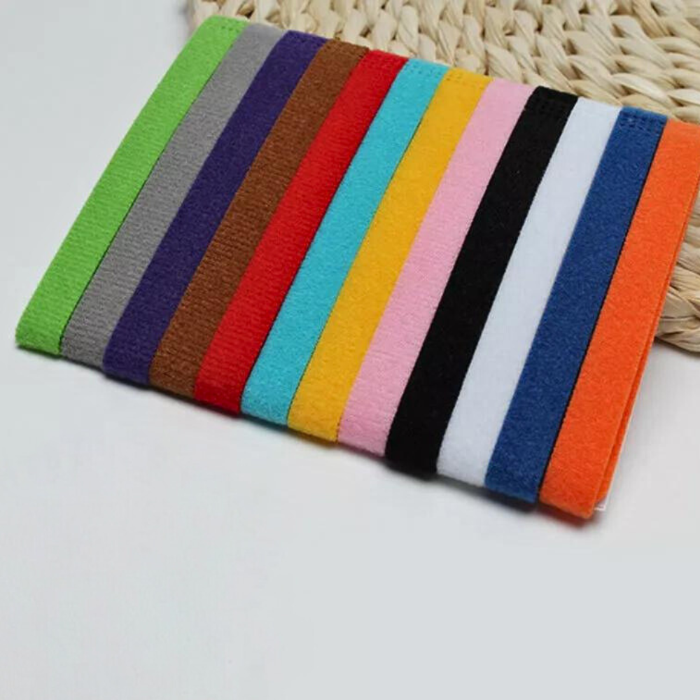 12 Colors Nylon Newborn Puppy Kitten Identification ID Collars