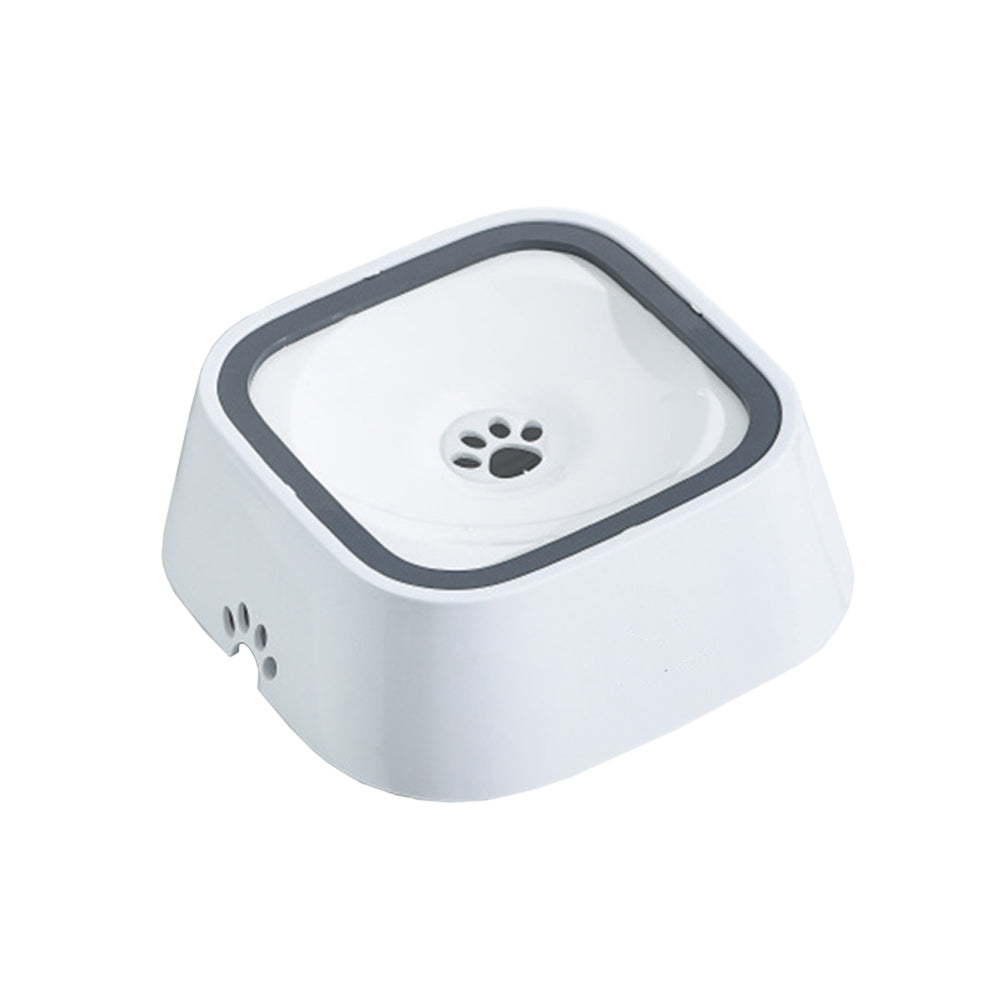 Floating Pet Water Bowl with Waterproof Mat