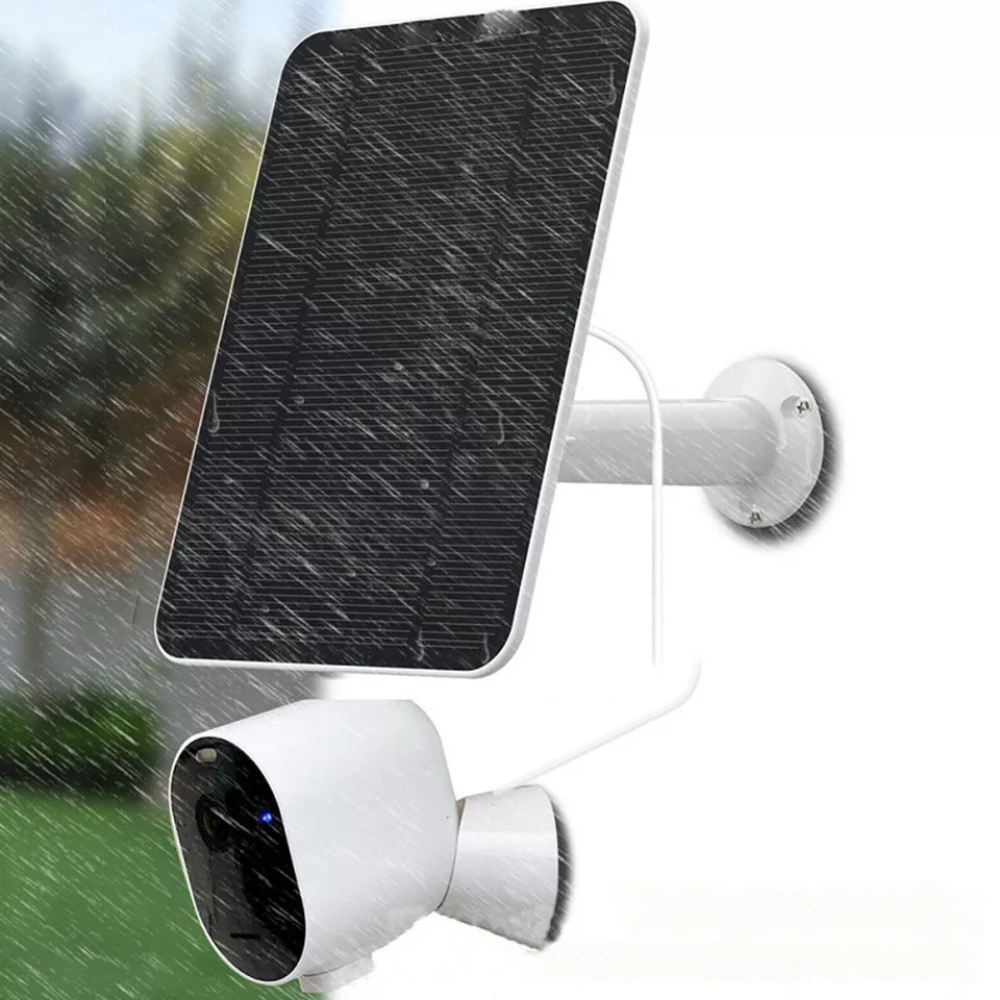 Weatherproof 4W Solar Panel for Arlo Pro 4/ Pro 3/Ultra/Ultra 2/Pro 3 Floodlight Camera