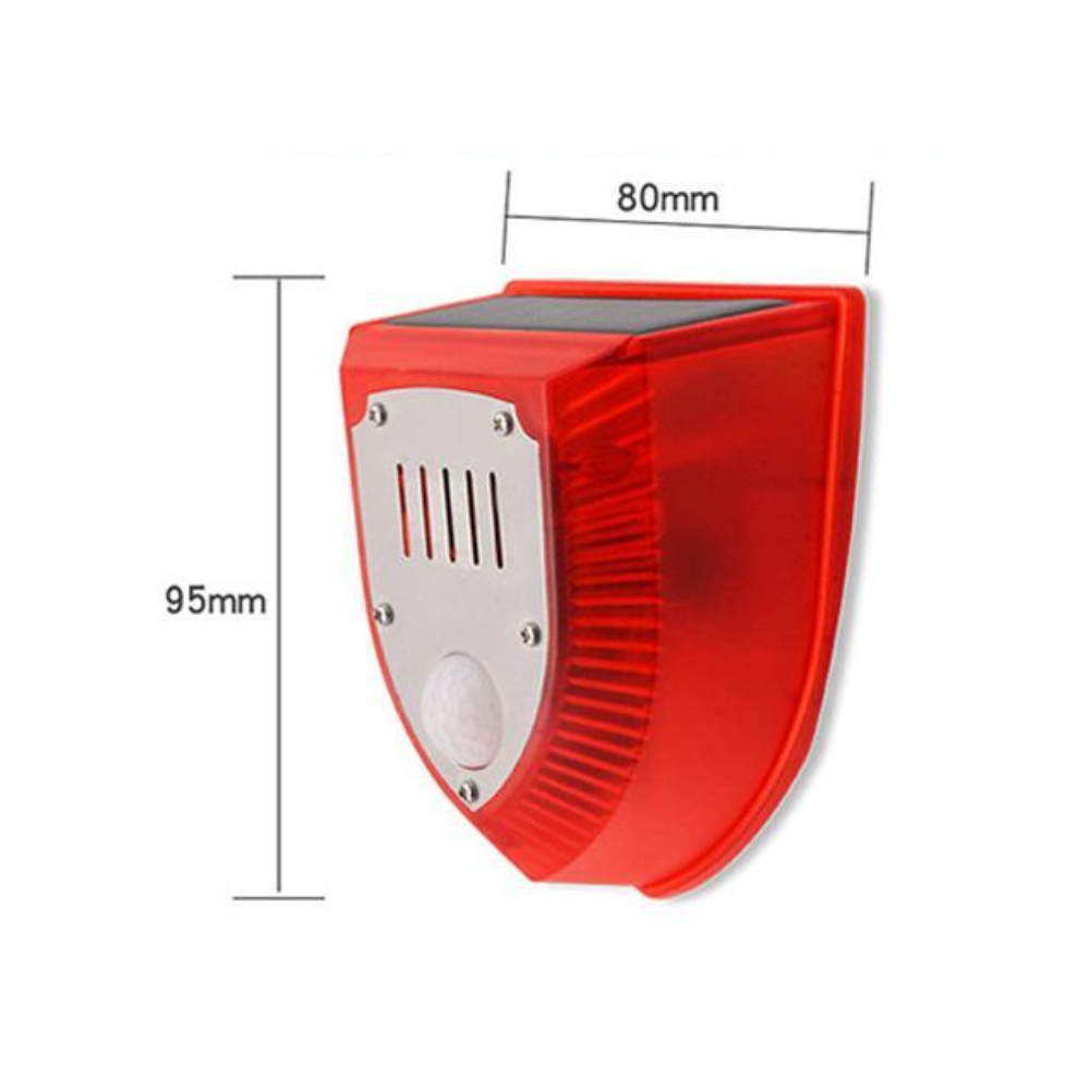 Solar Animal Repeller Motion Induction Detector Security Alarm