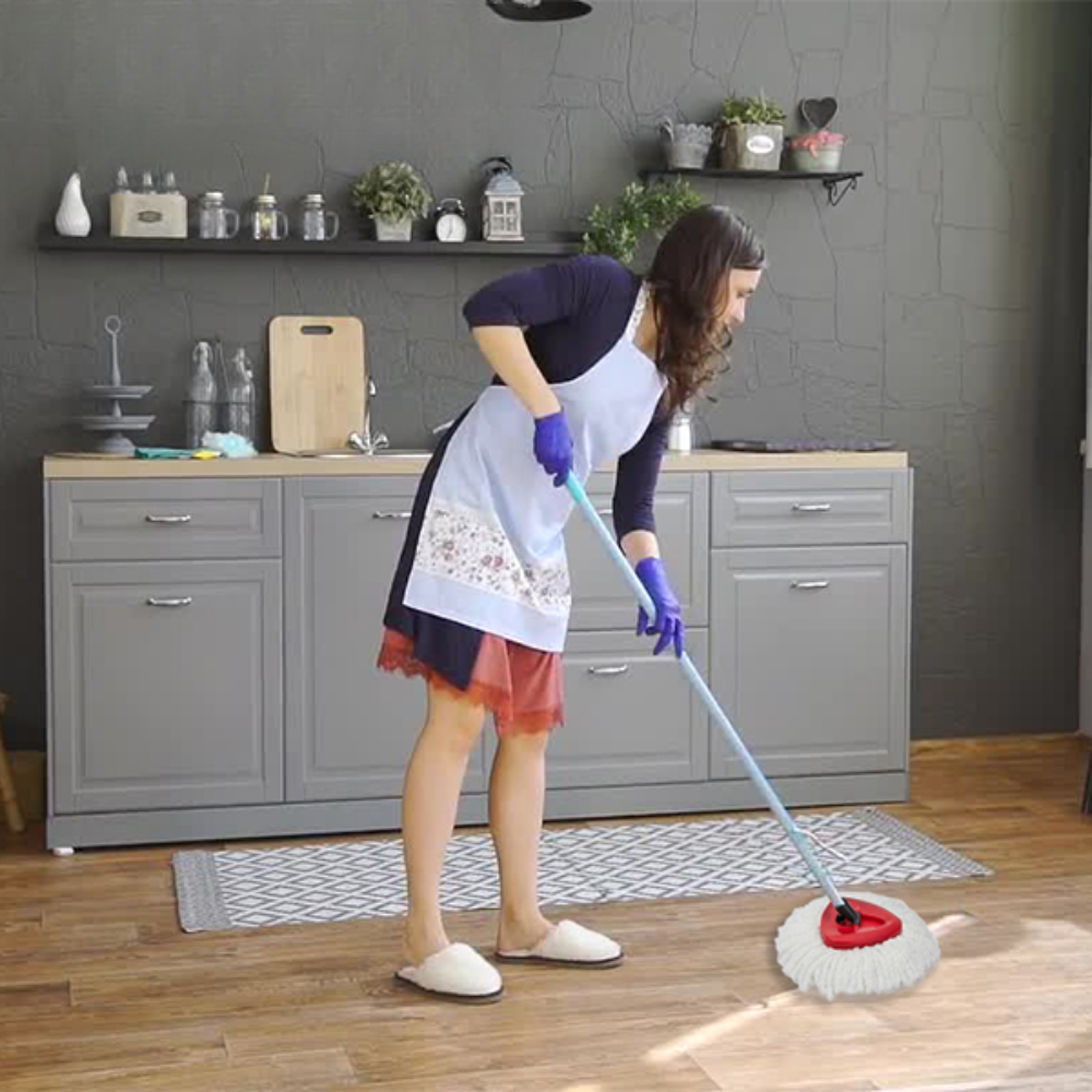5-Piece 360 Rotating Mop Head Replacement Microfiber Refills