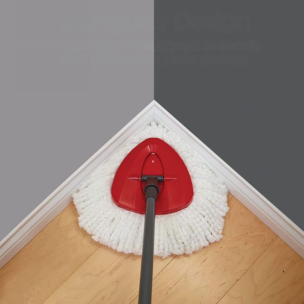 5-Piece 360 Rotating Mop Head Replacement Microfiber Refills