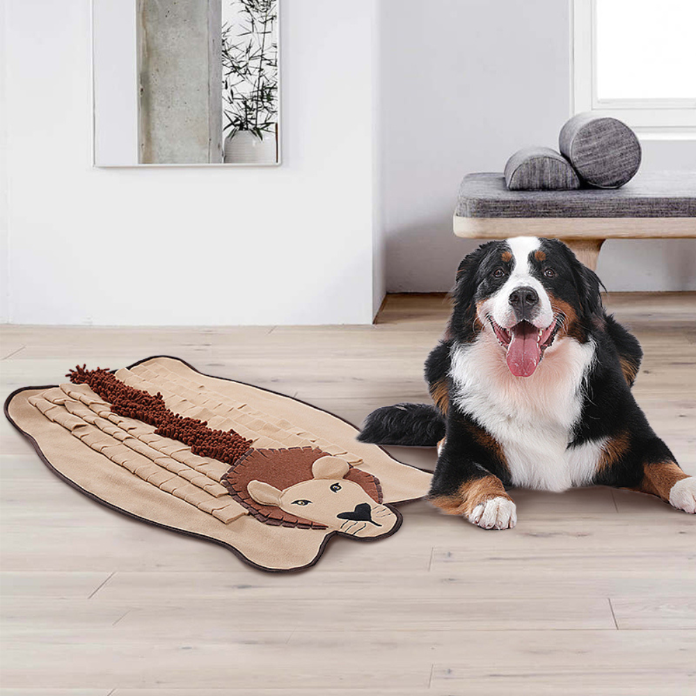 Pet Dog Snuffle Mat Smell Sniffing Training Pad Interactive Dog Puzzle Toys