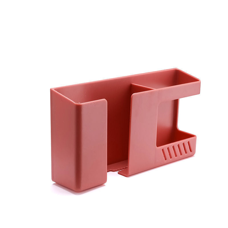 Punch-free Wall-mounted Mobile Phone Remote Debris Storage Box