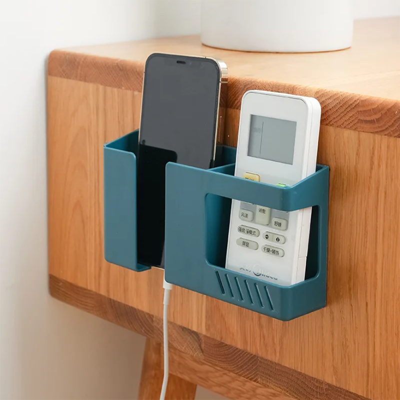 Punch-free Wall-mounted Mobile Phone Remote Debris Storage Box