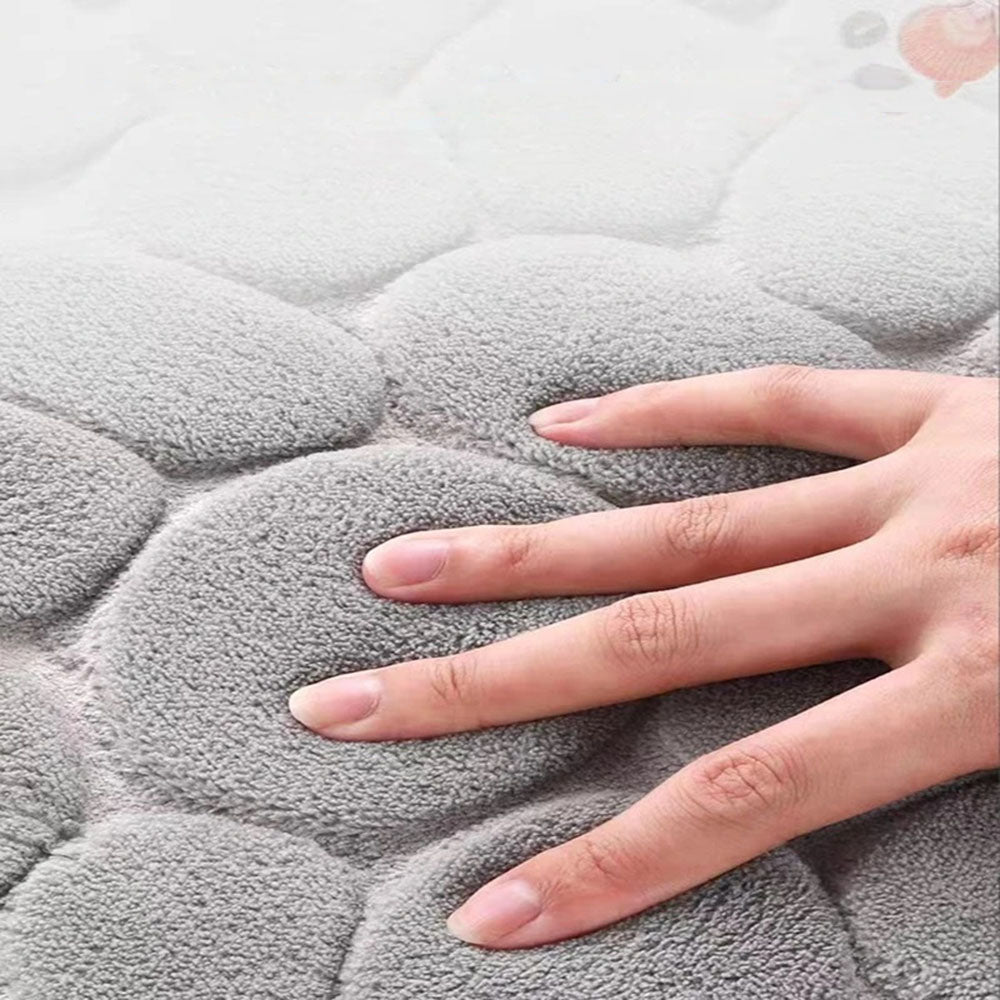 Non-slip Absorbent Bathroom Rug Long Strip Bathtub Floor Mat