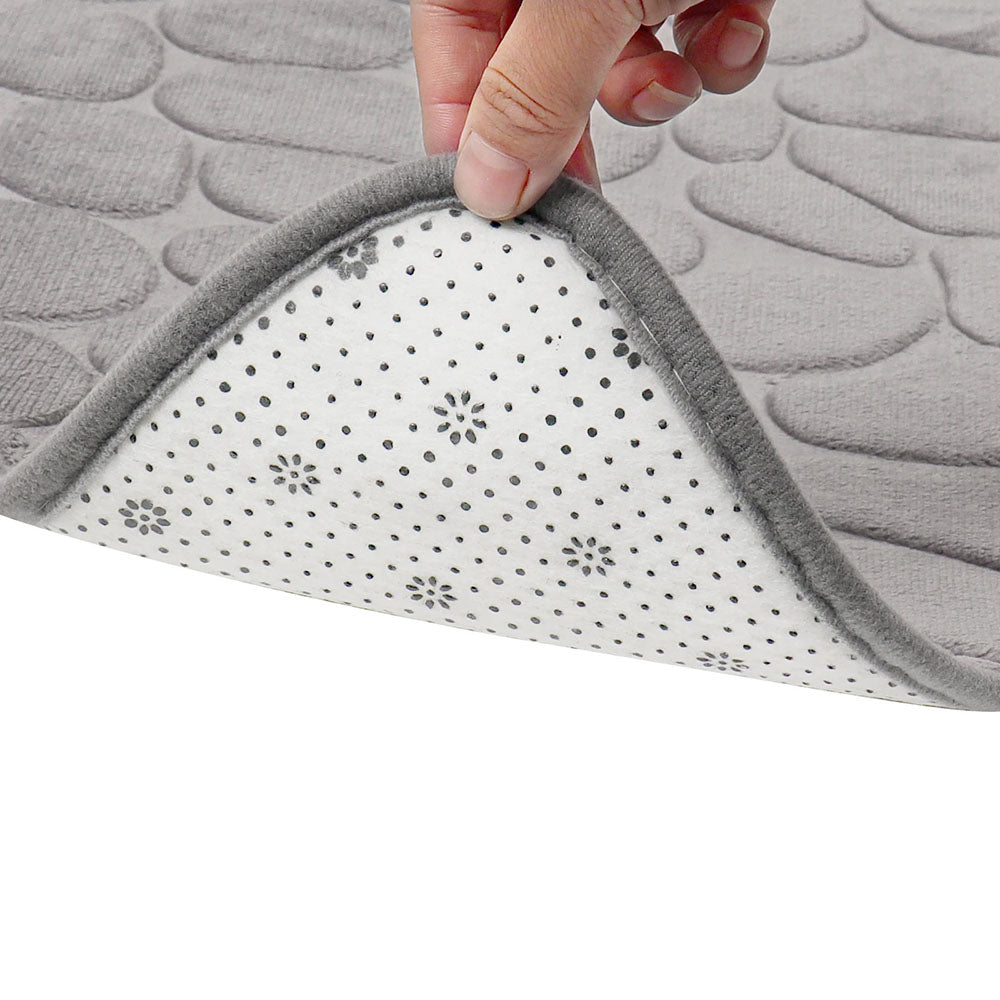 Non-slip Absorbent Bathroom Rug Long Strip Bathtub Floor Mat