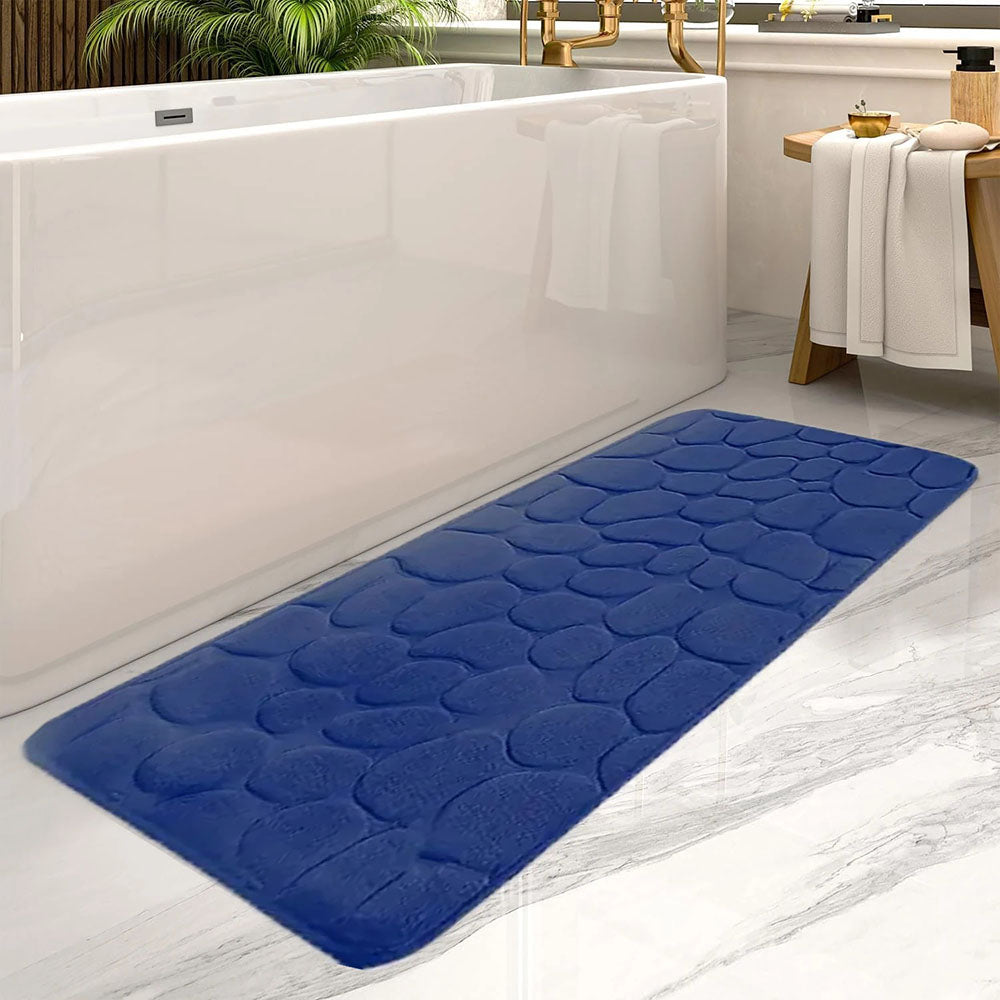 Non-slip Absorbent Bathroom Rug Long Strip Bathtub Floor Mat