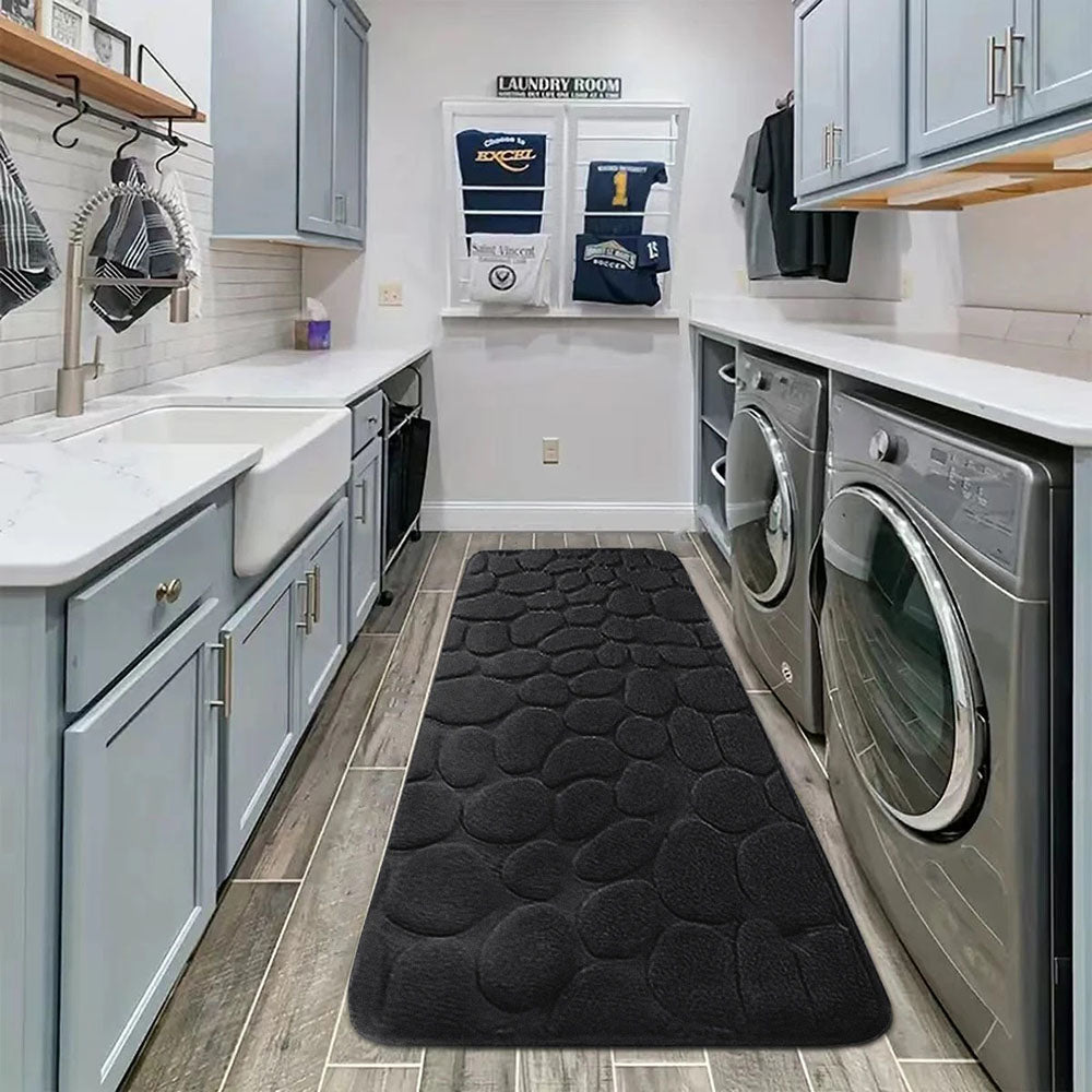Non-slip Absorbent Bathroom Rug Long Strip Bathtub Floor Mat