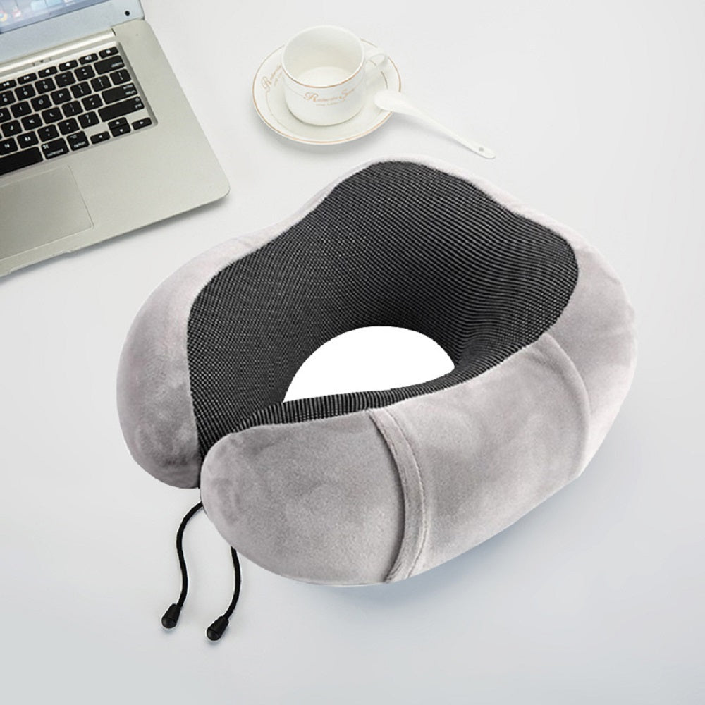 Travel Comfort U-Shaped Memory Foam Neck Pillow