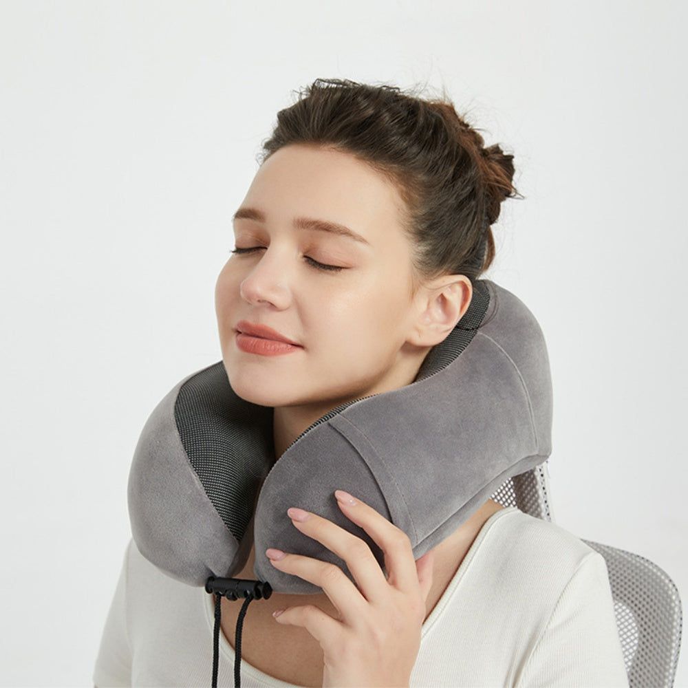 Travel Comfort U-Shaped Memory Foam Neck Pillow