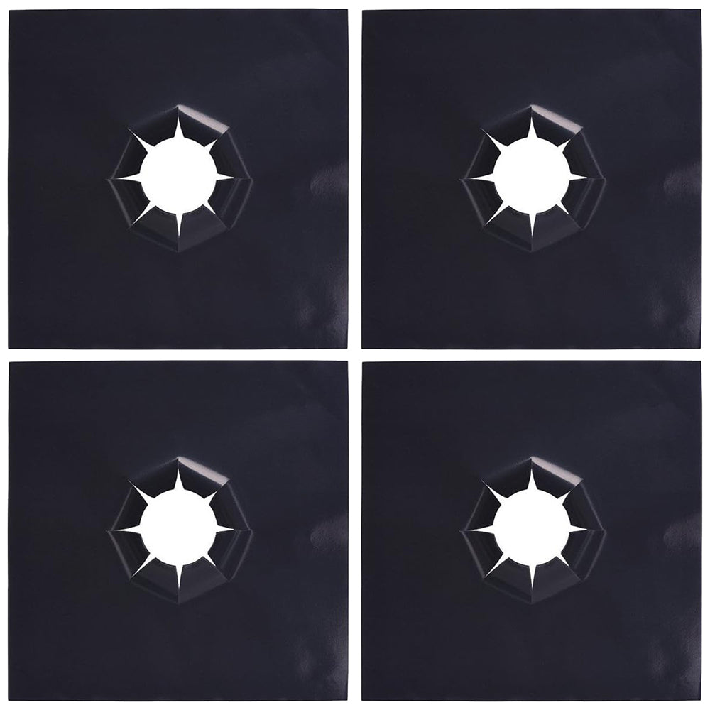 4-Piece Gas Stove Protector Set for Kitchen Cookware