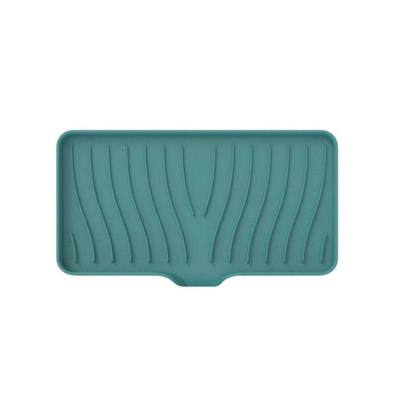 Silicone Drain Soap Box Anti-slip Sink Tray