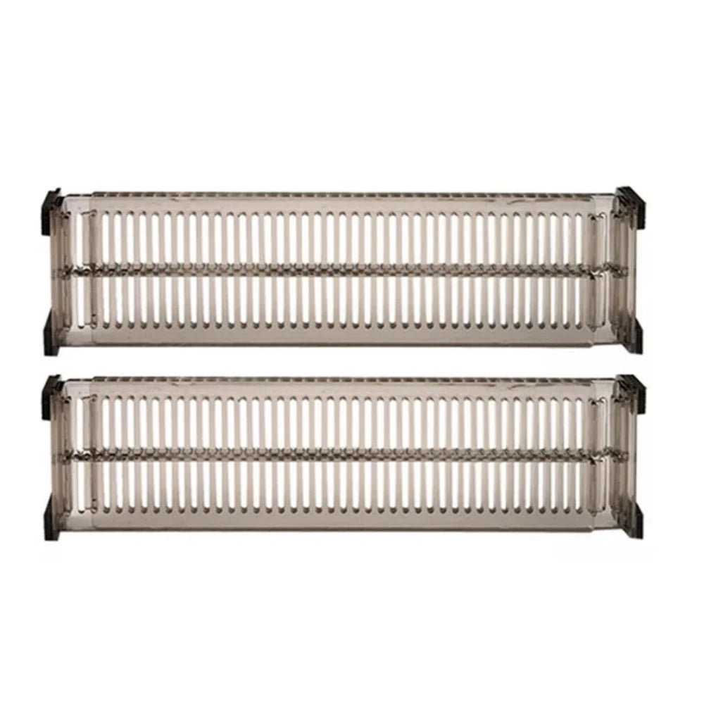 2pcs Adjustable Clapboard Drawer Divider Partition DIY Storage Organiser Closet Punch-free Separator