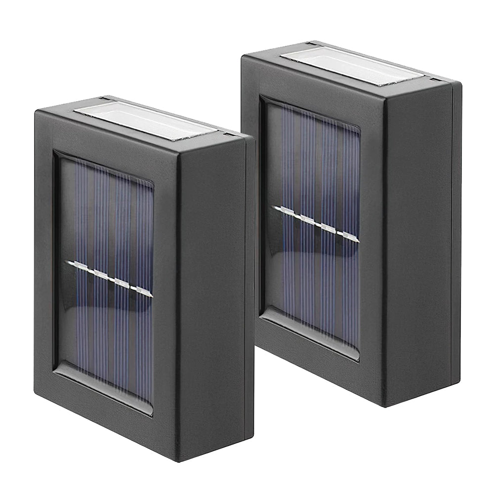 Solar Powered Up and Down Spot Lights Outdoor Wall Light