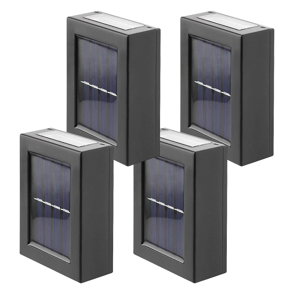Solar Powered Up and Down Spot Lights Outdoor Wall Light