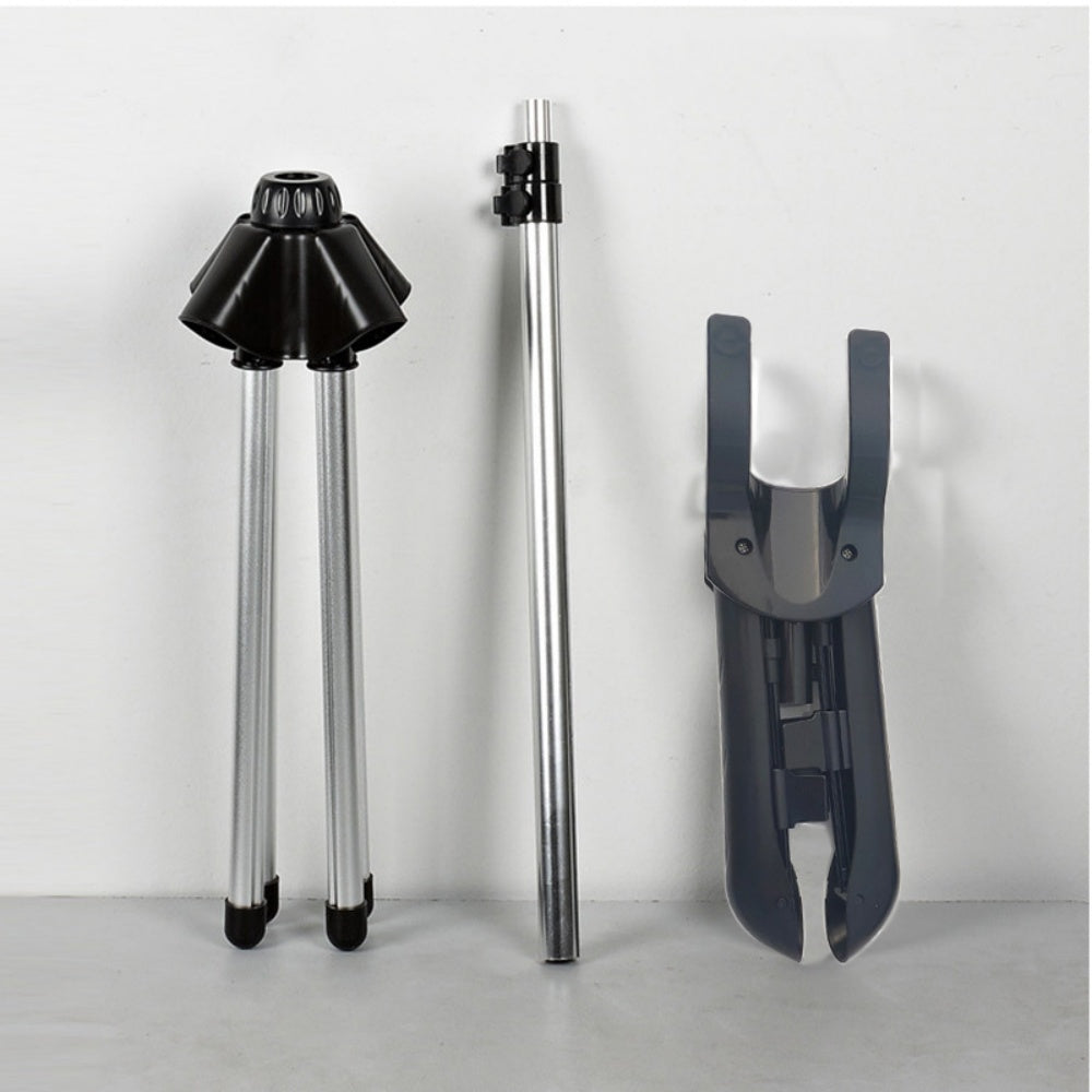 Height Adjustable Garment Foldable Standing Garment Hanger for Steaming Clothes
