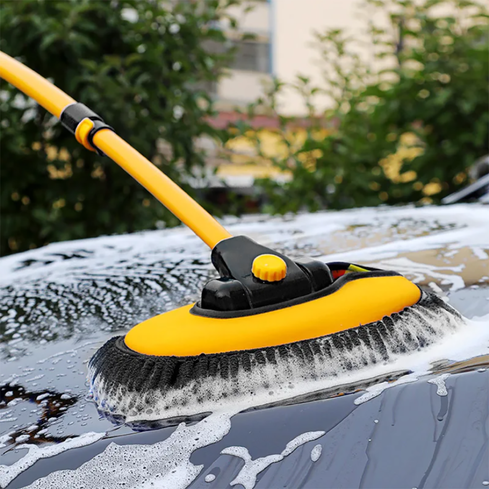 Super Absorbent Telescopic Long Handle Mop Chenille Broom