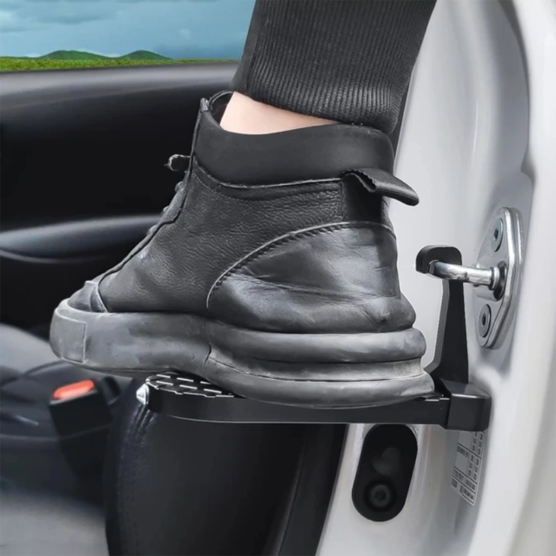 Universal Latch Hook Foldable Car Roof Rack Step Car Door Step