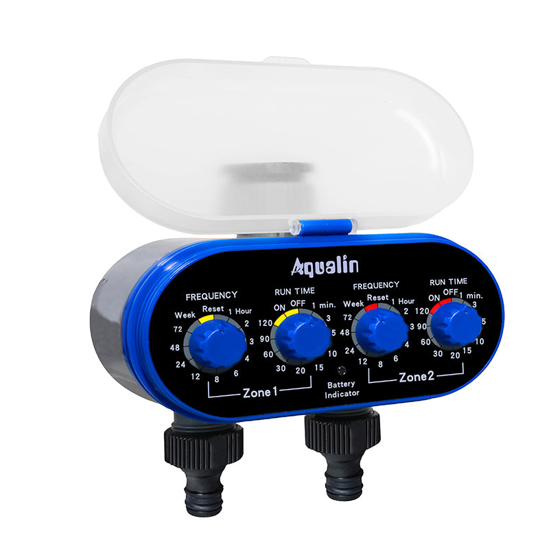 Two Outlet Automatic Watering Four Dials Water Timer